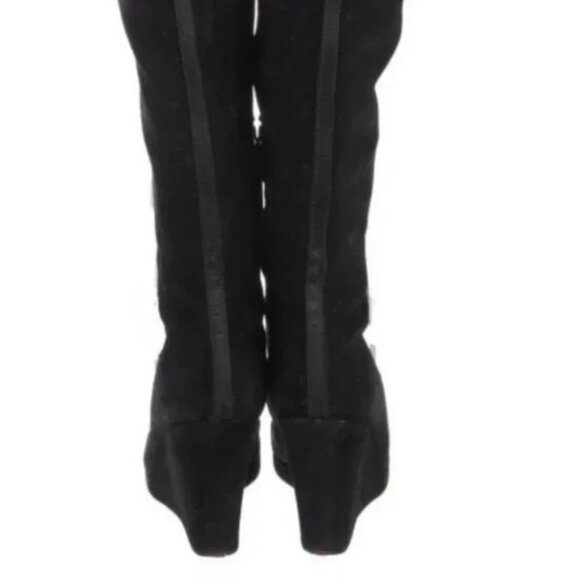 Prada Boots, OTK Wedge Size 38 (US 8) - Picture 8 of 10